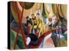 Circus, 1913-August Macke-Stretched Canvas