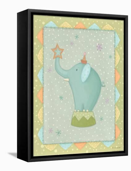 Circus 2 Elephant-Viv Eisner-Framed Stretched Canvas