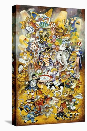 Circus 2-Bill Bell-Stretched Canvas