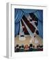 Circus Acrobats-Jerzy Marek-Framed Giclee Print