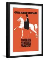 Circus Albert Schumann-null-Framed Art Print