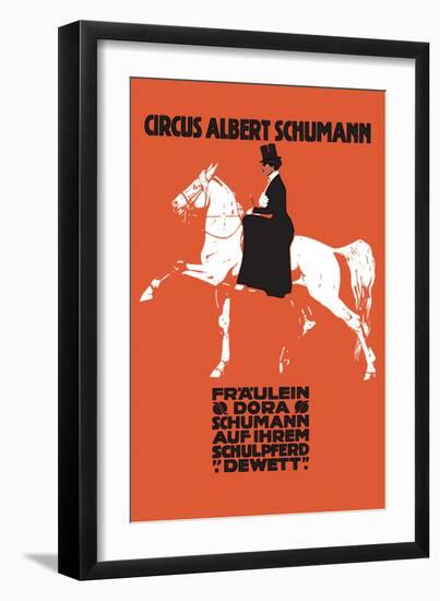 Circus Albert Schumann-null-Framed Art Print