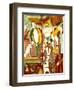 Circus Artists, 1911-Auguste Macke-Framed Giclee Print