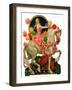 "Circus Bareback Rider,"April 25, 1931-Elbert Mcgran Jackson-Framed Giclee Print