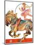 "Circus Bareback Rider,"May 14, 1932-Joseph Christian Leyendecker-Mounted Giclee Print