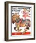 "Circus Bareback Rider," Saturday Evening Post Cover, May 14, 1932-Joseph Christian Leyendecker-Framed Giclee Print