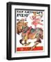 "Circus Bareback Rider," Saturday Evening Post Cover, May 14, 1932-Joseph Christian Leyendecker-Framed Giclee Print