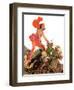 "Circus Bareback Riders,"April 6, 1935-Maurice Bower-Framed Premium Giclee Print