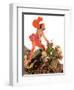 "Circus Bareback Riders,"April 6, 1935-Maurice Bower-Framed Giclee Print