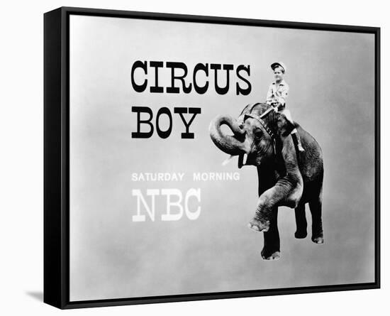 Circus Boy-null-Framed Stretched Canvas