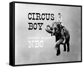 Circus Boy-null-Framed Stretched Canvas