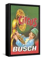 Circus Busch-null-Framed Stretched Canvas