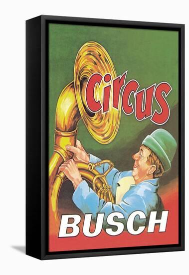 Circus Busch-null-Framed Stretched Canvas