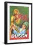 Circus Busch-null-Framed Art Print