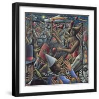 Circus by Moonlight, 2011-PJ Crook-Framed Giclee Print