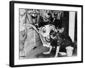 Circus Cleaner-null-Framed Photographic Print