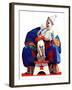 "Circus Clown and Pooch,"June 3, 1939-John E. Sheridan-Framed Giclee Print