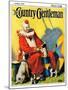 "Circus Clown and Show Dogs," Country Gentleman Cover, April 1, 1929-Ray C. Strang-Mounted Giclee Print