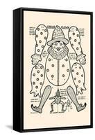 Circus Clown-Michael C. Dank-Framed Stretched Canvas