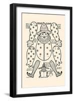 Circus Clown-Michael C. Dank-Framed Art Print