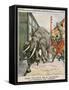 Circus Elephant Accident-null-Framed Stretched Canvas