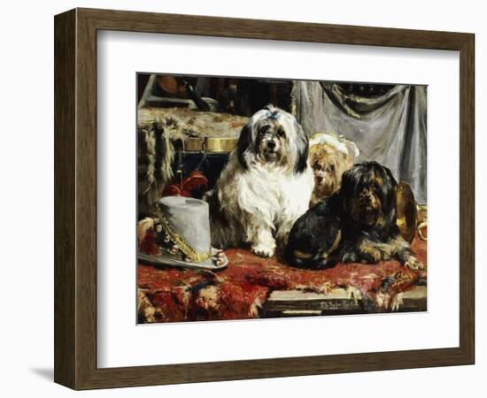 Circus Entertainers-Charles Van Den Eycken-Framed Giclee Print