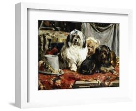 Circus Entertainers-Charles Van Den Eycken-Framed Giclee Print