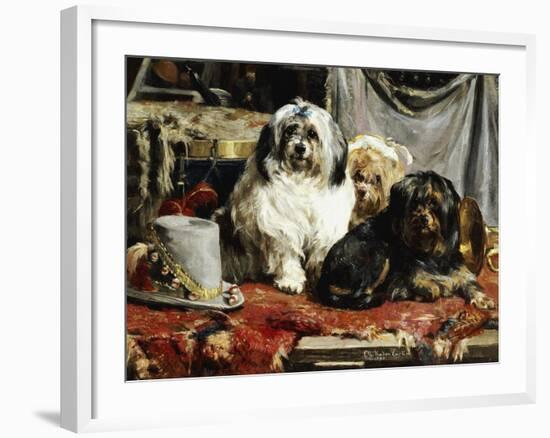 Circus Entertainers-Charles Van Den Eycken-Framed Giclee Print