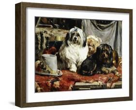 Circus Entertainers-Charles Van Den Eycken-Framed Giclee Print