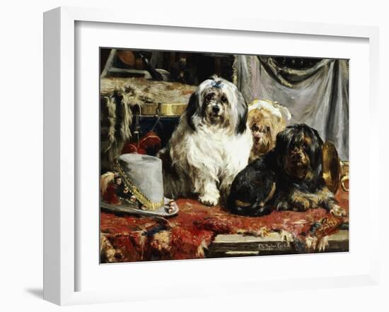 Circus Entertainers-Charles Van Den Eycken-Framed Giclee Print