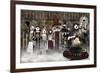 Circus Family-Carrie Webster-Framed Giclee Print