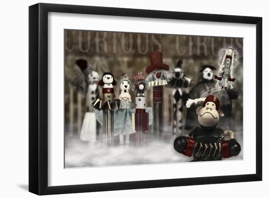 Circus Family-Carrie Webster-Framed Giclee Print