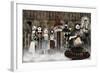 Circus Family-Carrie Webster-Framed Giclee Print