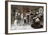 Circus Family-Carrie Webster-Framed Giclee Print