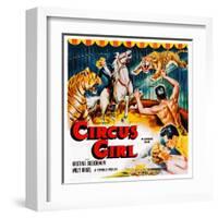 Circus Girl, (aka Die Gefangene Des Maharadscha), Kristina Soderbaum, 1954-null-Framed Art Print