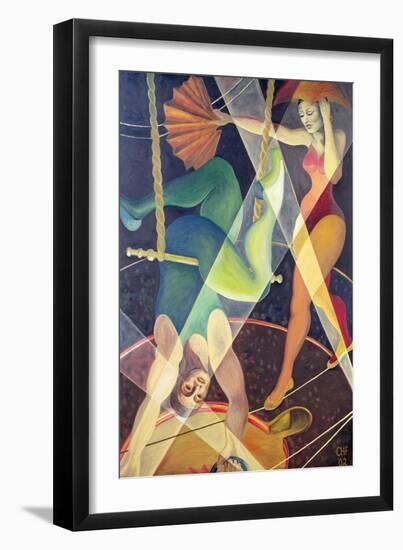 Circus Heights, 2002-Carolyn Hubbard-Ford-Framed Giclee Print