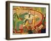 Circus I Circus Rider 1911-Auguste Macke-Framed Giclee Print