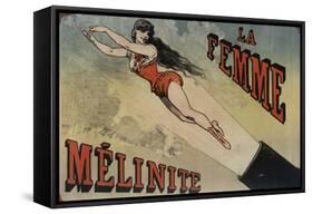 Circus la Femme Mélanite-null-Framed Stretched Canvas