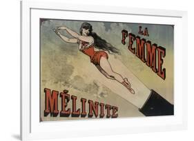 Circus la Femme Mélanite-null-Framed Giclee Print