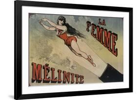 Circus la Femme Mélanite-null-Framed Giclee Print