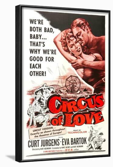 Circus of Love-null-Framed Art Print