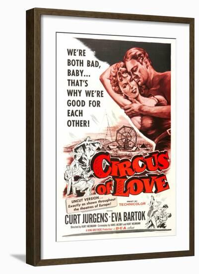 Circus of Love-null-Framed Art Print