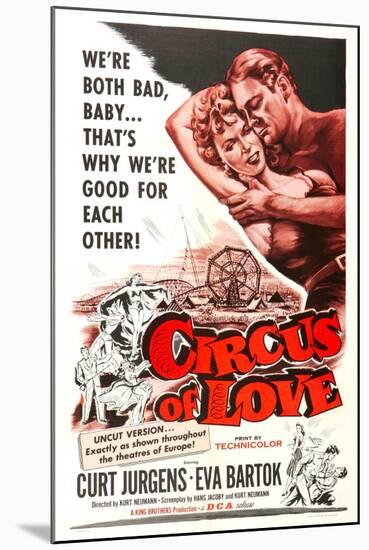 Circus of Love-null-Mounted Art Print