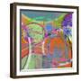 Circus Of The Sun I-Ricki Mountain-Framed Art Print