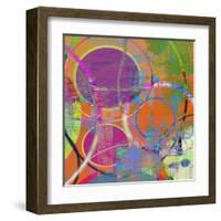 Circus Of The Sun II-Ricki Mountain-Framed Art Print