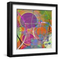 Circus Of The Sun II-Ricki Mountain-Framed Art Print