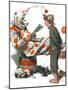 "Circus" or "Meeting the Clown", May 18,1918-Norman Rockwell-Mounted Giclee Print