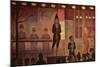 Circus Parade, 1887-8-Georges Seurat-Mounted Giclee Print