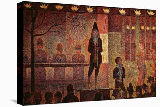 Circus Parade, 1887-8-Georges Seurat-Stretched Canvas