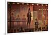 Circus Parade, 1887-8-Georges Seurat-Framed Giclee Print